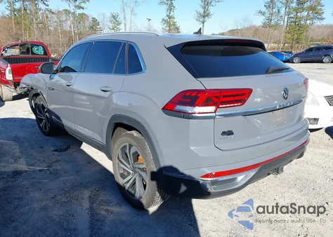 2021 Volkswagen Atlas Cross Sport 3.6L V6 Sel Premium from USA, damaged, VIN 1V2TE2CA7MC207972